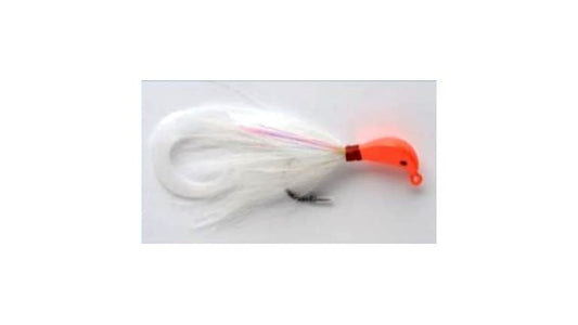 PUCCI FLASH STRIPER JIGS 1/2 OUNCE 	White-Fluorescent Red